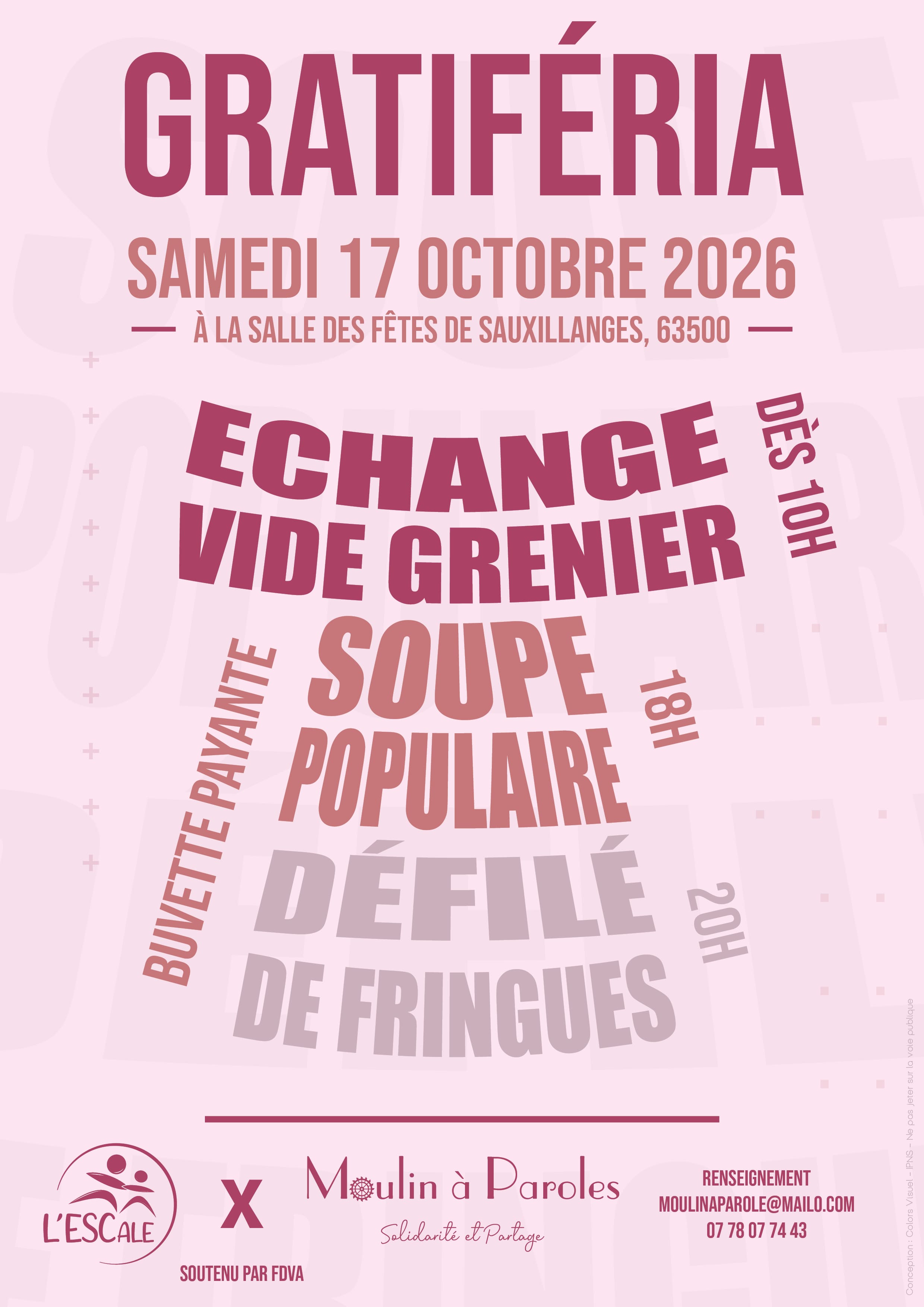 affiche gratiferia